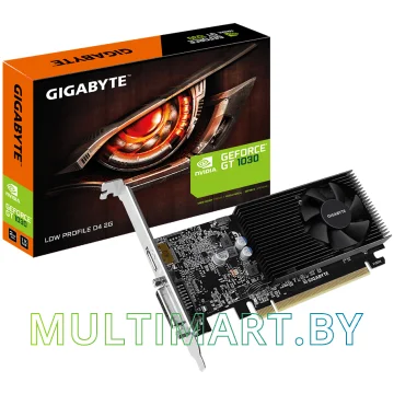 Видеокарта Gigabyte GeForce GT 1030 Low Profile 2GB DDR4 картинка 4